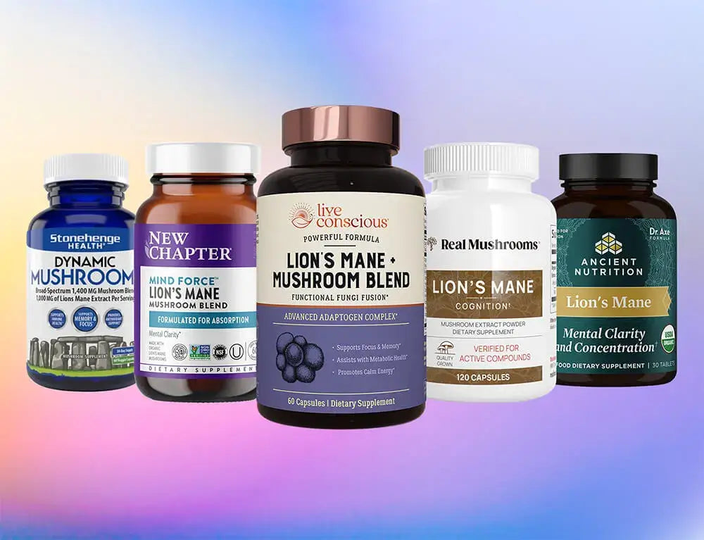 5 Lion's Mane Supplements for Enhancing Mental Health – Brilliant Wellness