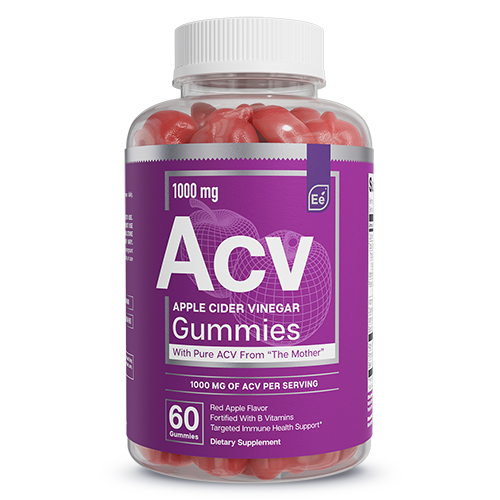 Essential elements' ACV Gummies bottle